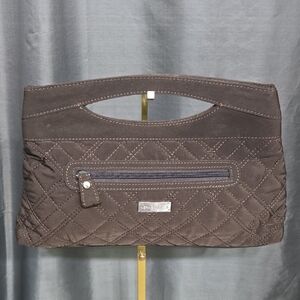 Vera Bradley Chocolate Quilted Clutch Handbag